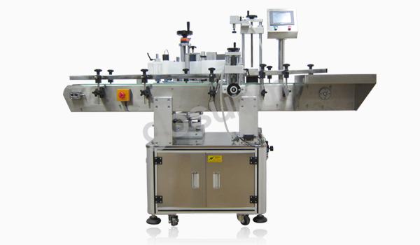 全自動定位式立式圓瓶貼標(biāo)機(jī) 全自動定位式立式圓瓶貼標(biāo)機(jī)